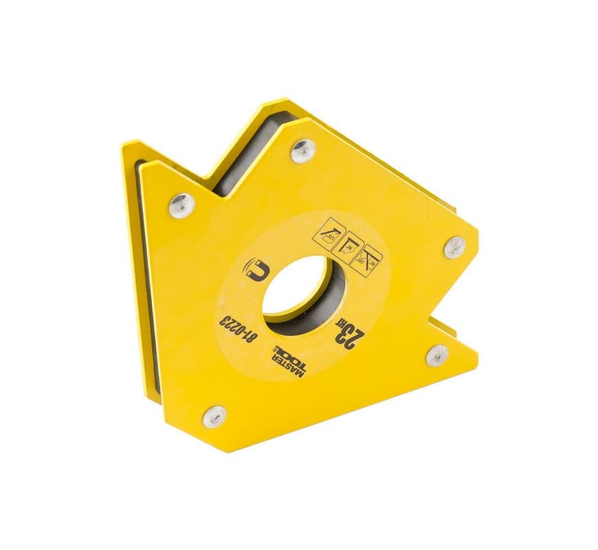 Магніт для зварювання MasterTool 23 кг кути 45°/90°/135° (81-0223)