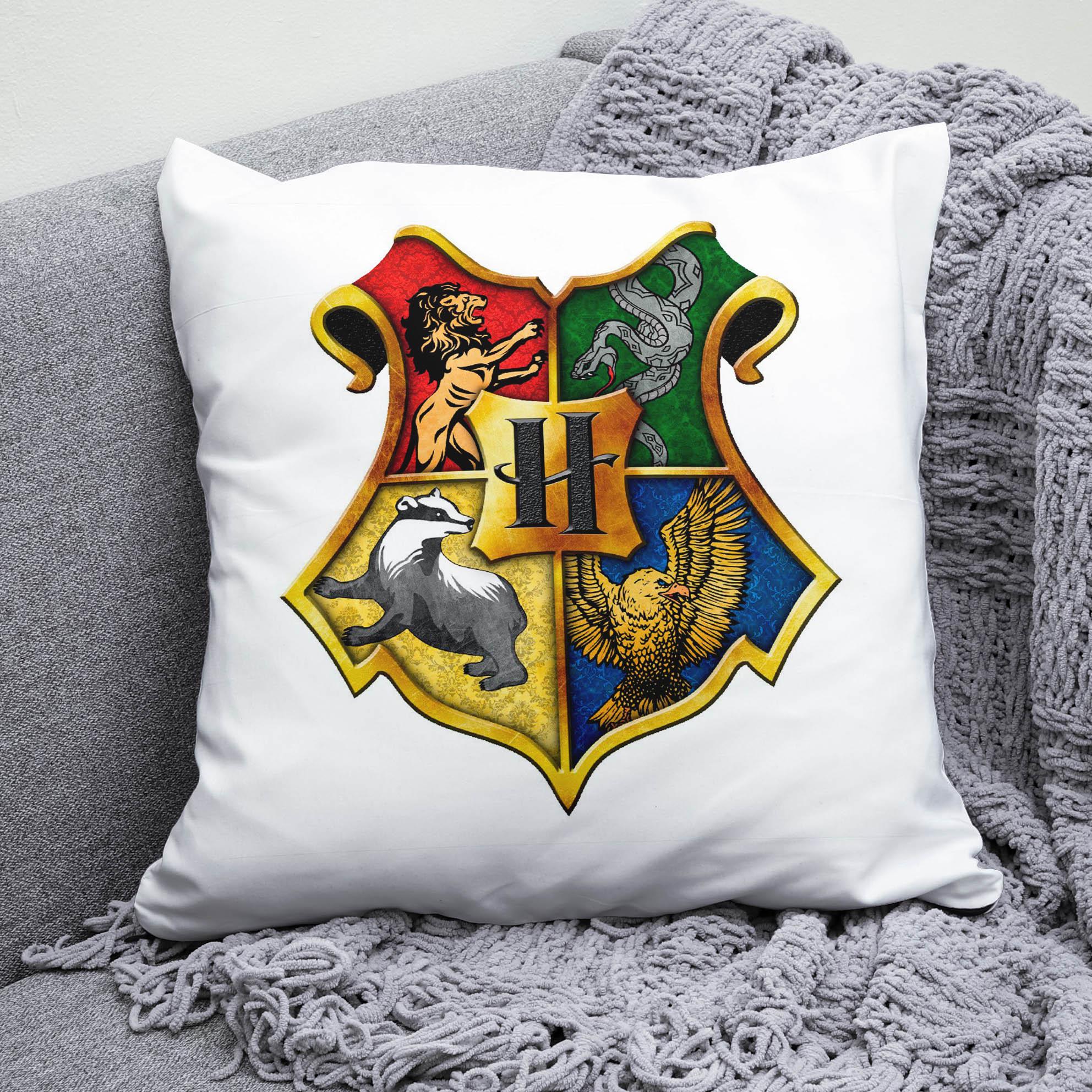 Плюшевая подушка квадрат с принтом Harry Potter