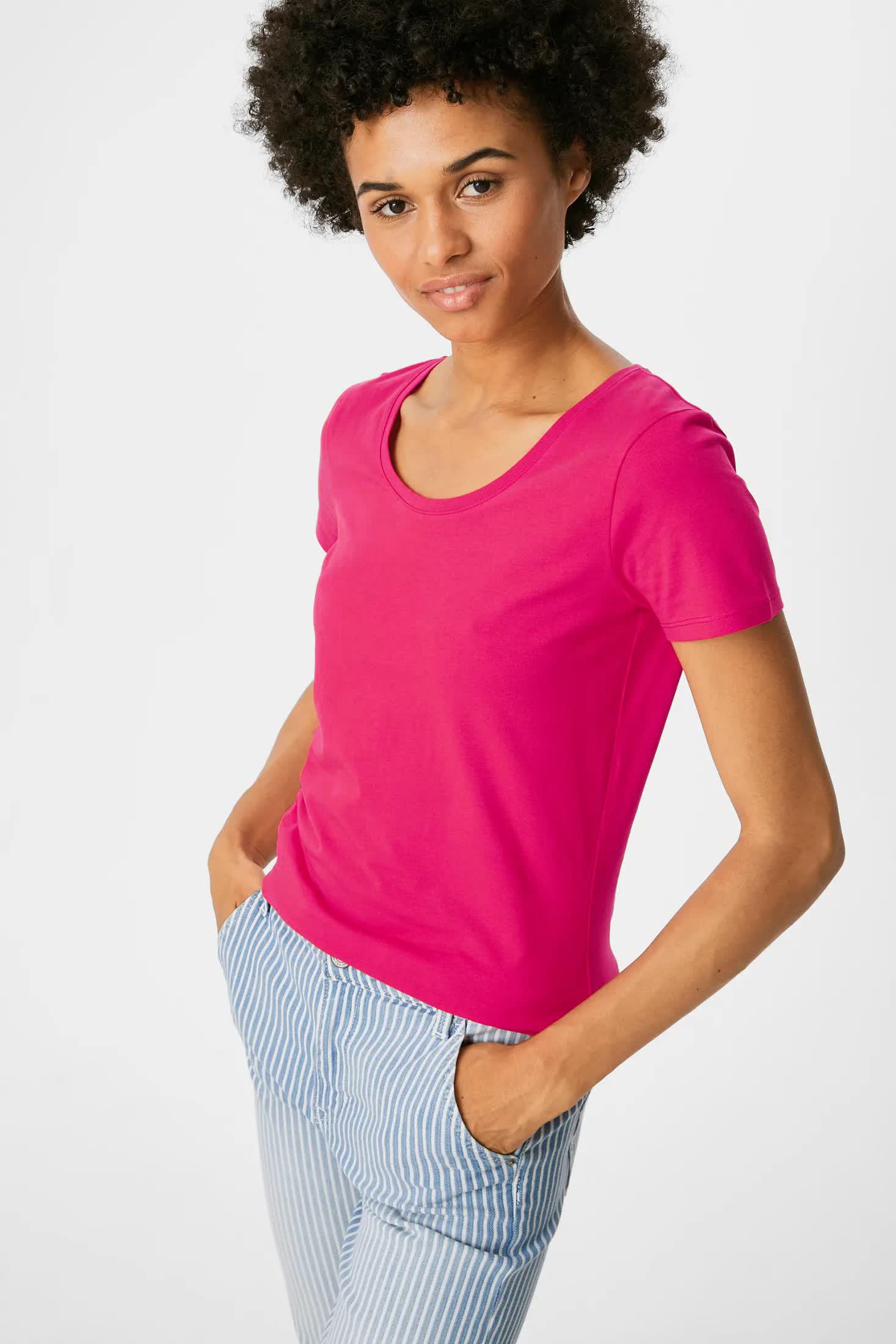 Футболка C&A XS Рожевий (2028874b18)