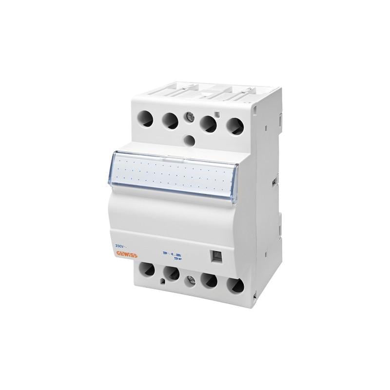 Контактор модульный Gewiss CTR 3P 63A 2NO 230V (GWD6731)