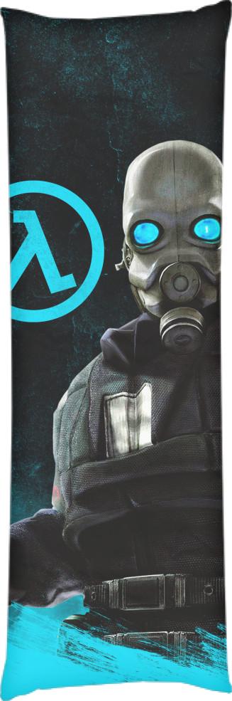 Подушка дакимакура Half Life 5 50x150 см (14107037)