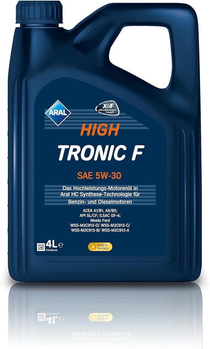 Моторна олива ARAL Hightronic F A1/B1/A5/B5 SL/CF 5W-30 4 л (1552A2)