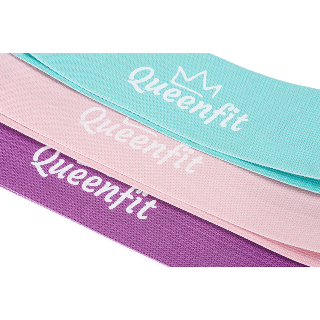 Набор резинок для фитнеса Queenfit 7-35 кг set A - фото 4