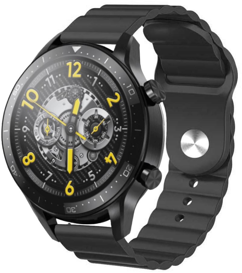 Ремешок Wave для Realme Watch S Pro 22мм Black (22618-2B)