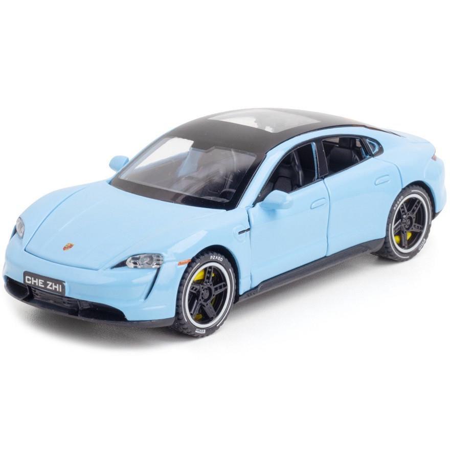 Игрушка машинка металлическая инерционная Porsche Taycan 1:32 (2132707333)