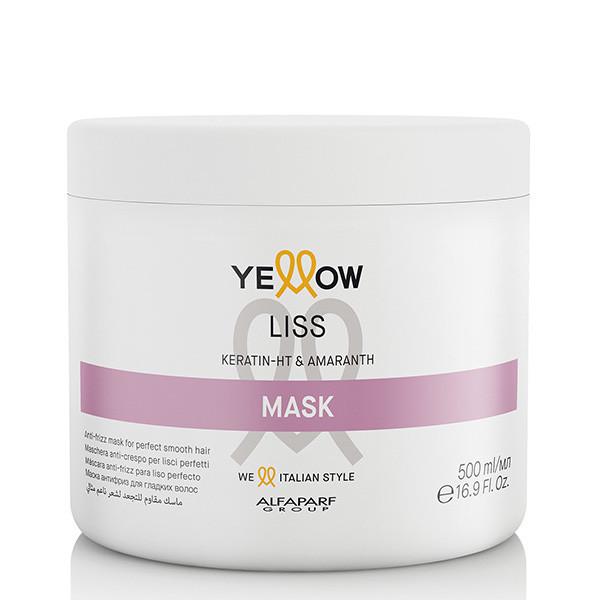 Маска для волос Alfaparf Yellow Liss Anti-Frizz Smoothing Mask разглаживающая 500 мл