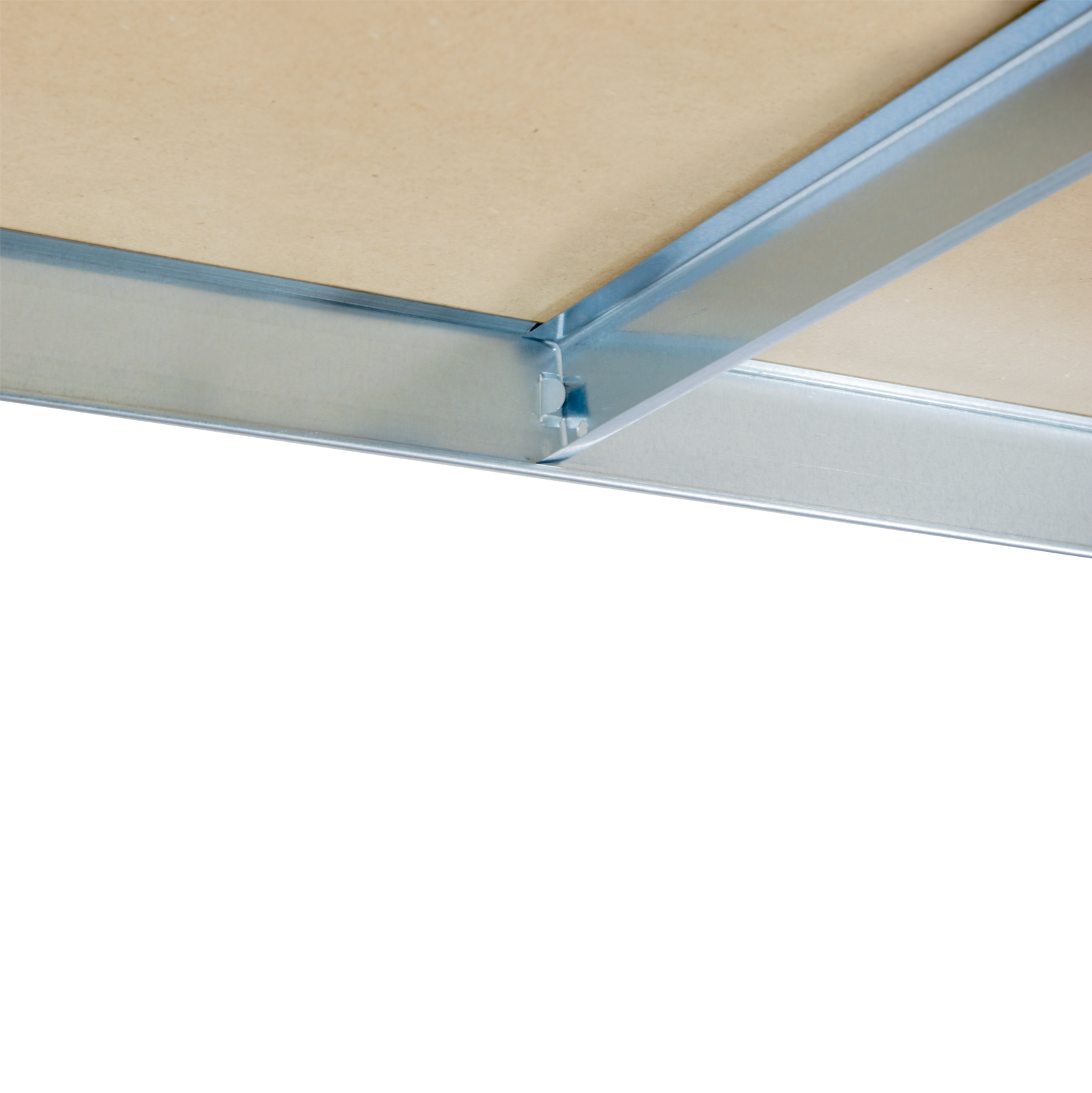 Стеллаж StahlPro Pure 2250x1100x450 мм металлический оцинкованный 5 полок ХДФ - фото 6