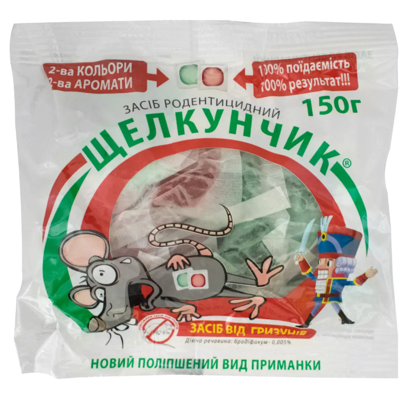 Тесто от крыс и мышей Щелкунчик 150 г (46676)