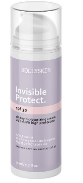 Крем для обличчя від фотостаріння HOLLYSKIN Invisible Protect 50 мл (4820200411132)