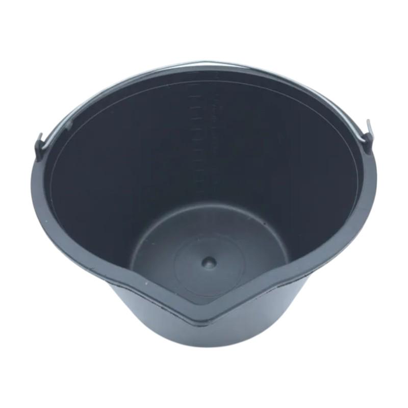 Відро будівельне з носиком та мірною шкалою 20 л Чорний (25356692) - фото 3 Відро будівельне з носиком та мірною шкалою 20 л Чорний (25356692) - фото 3