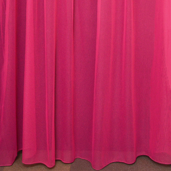 Тюль IDEIA Kraft V-L50262 3,0 м однотонный Малиновый (2200003965797)