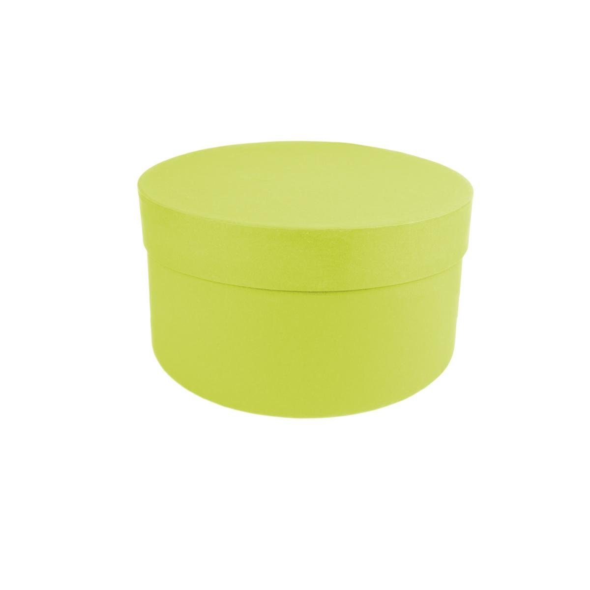 Коробка Perfectbox циліндрична матова 10х20х20 см Салатовий (20101) - фото 1