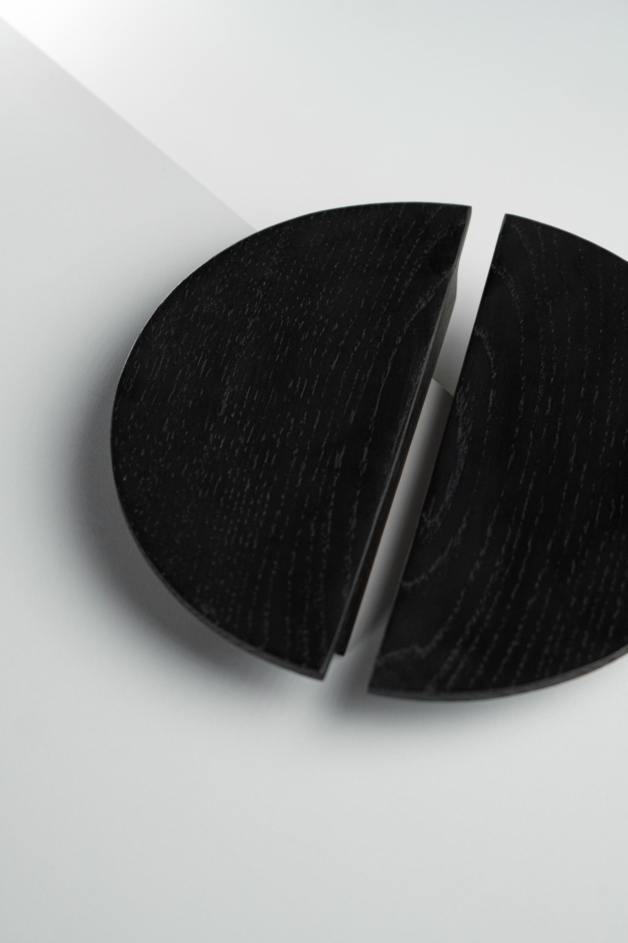 Ручка меблева Duet 3 дерев'яна 180 мм Black - фото 10