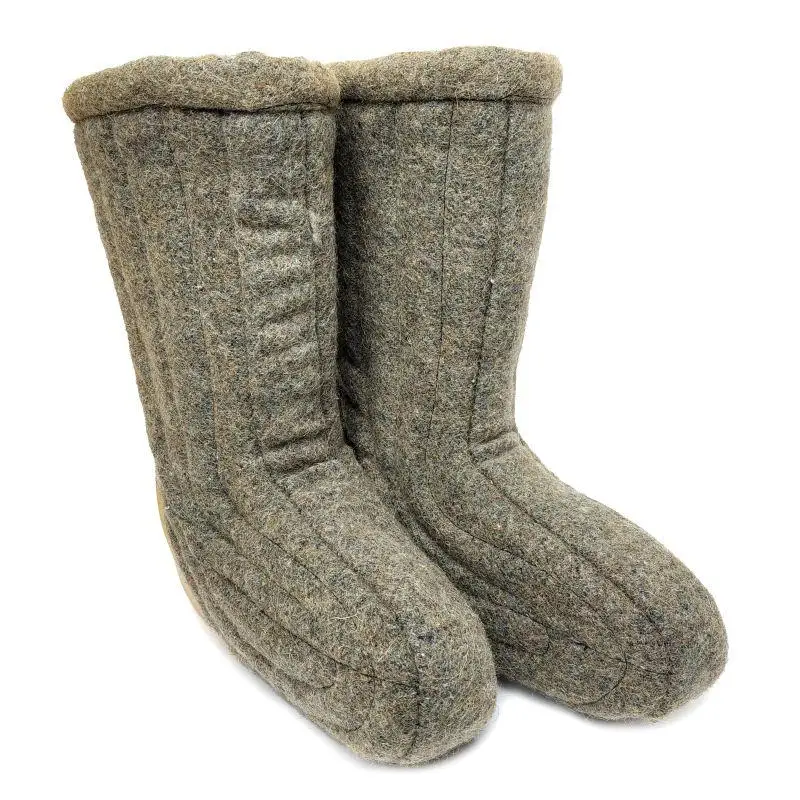 Валенки-бурки меховые Litma 27,5 см р. 43 Коричневый (7005-5-43) - фото 1