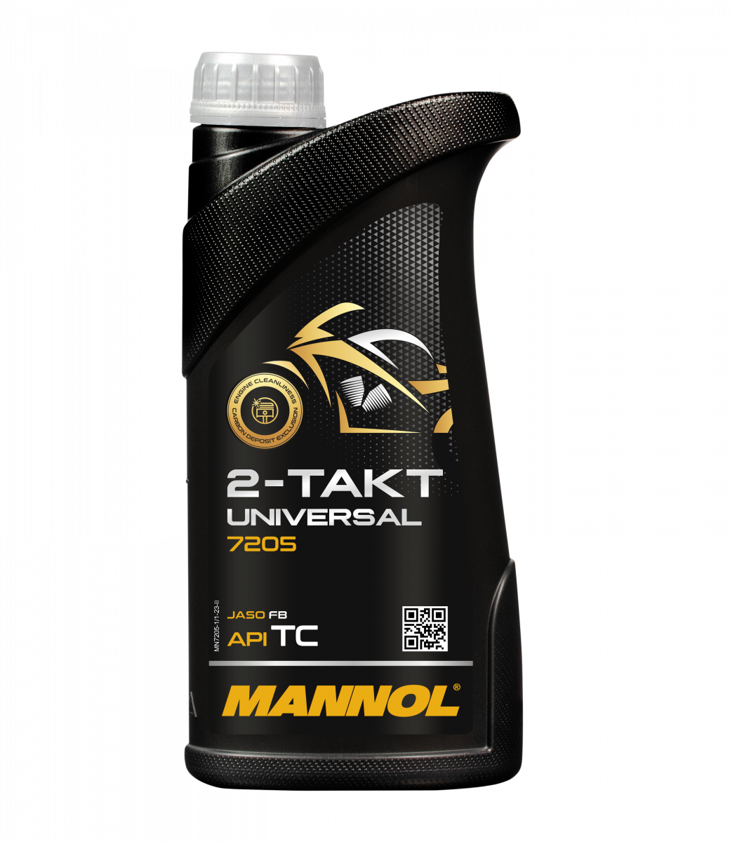 Моторное масло Mannol 7205 2Takt Universal TC JASO FB 1 л