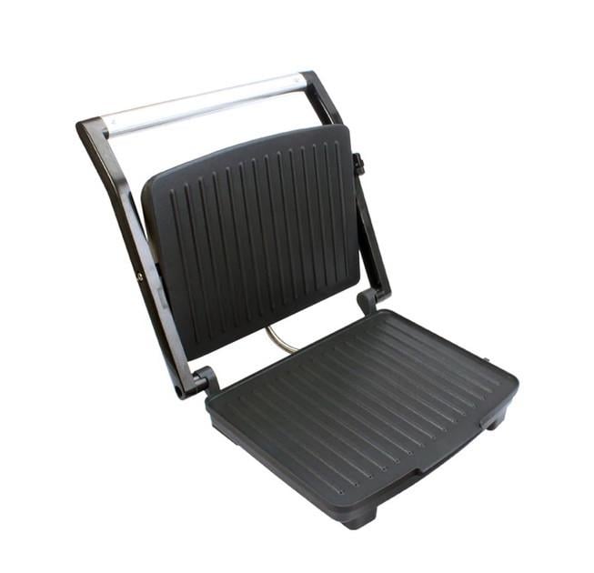 Гриль электрический прижимной Crownberg CB-1045 с антипригарным покрытием 2000 Вт Серый (2539277273)