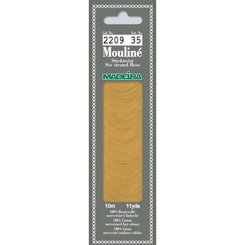 Нитки 2209 Mouline Старое золото