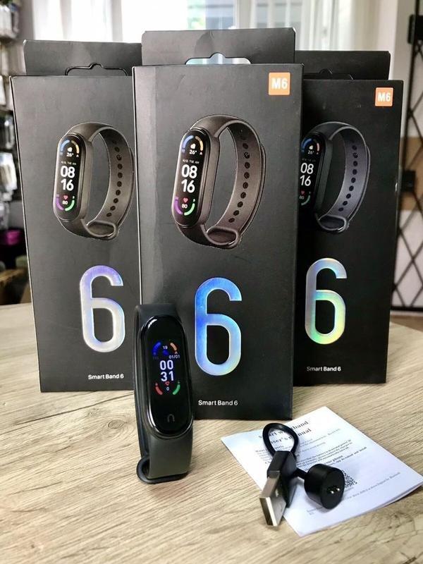 Фітнес браслет SmartBand M6 із вимірюванням тиску (18775550) - фото 5