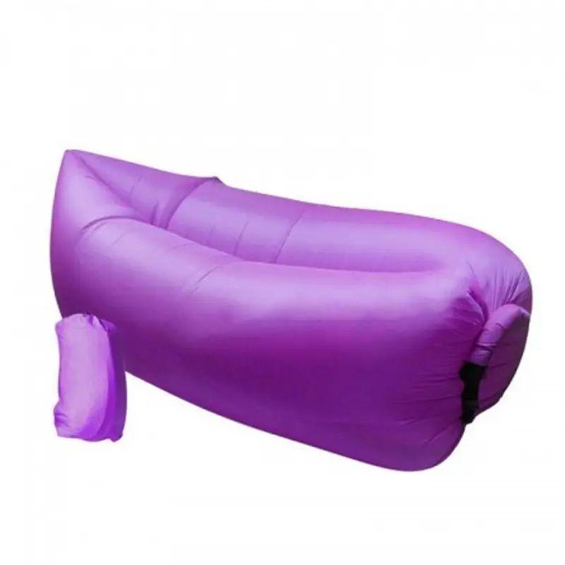 Ламзак надувной мешок 220х70 см до 200 кг Фиолетовый - фото 2 Ламзак надувной мешок 220х70 см до 200 кг Фиолетовый - фото 2