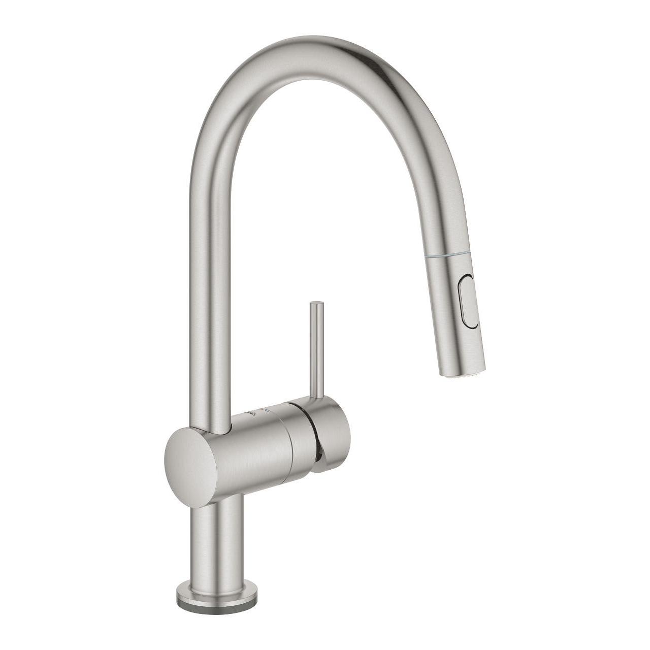 Смеситель кухонный Grohe Minta Touch сенсорный Суперсталь (31358DC2)
