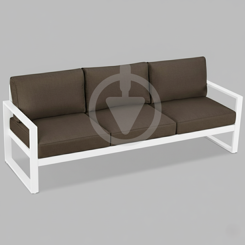 Диван металевий AVVS tech Бостон вуличний лофт з підлокітниками оксфорд 250 см Коричневий/Білий (30067077) - фото 1 Диван металевий AVVS tech Бостон вуличний лофт з підлокітниками оксфорд 250 см Коричневий/Білий (30067077) - фото 1