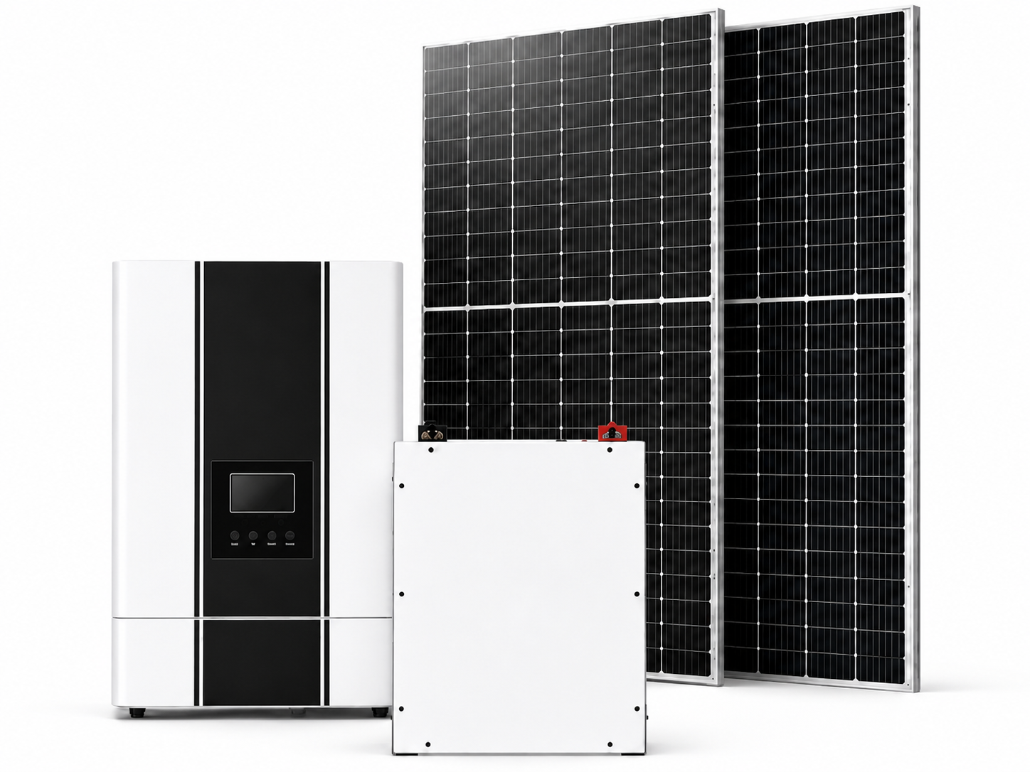 Солнечная электростанция 6,2 кВт инвертор ISolar 6.2KW WiFi PL/аккумулятор 5.12 кВт/ч/солнечные панели 5 кВт