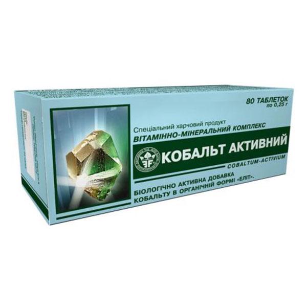 Комплекс профилактики давления и кровообращения Elit-Pharm Кобальт активный 80 табл. (000025344)