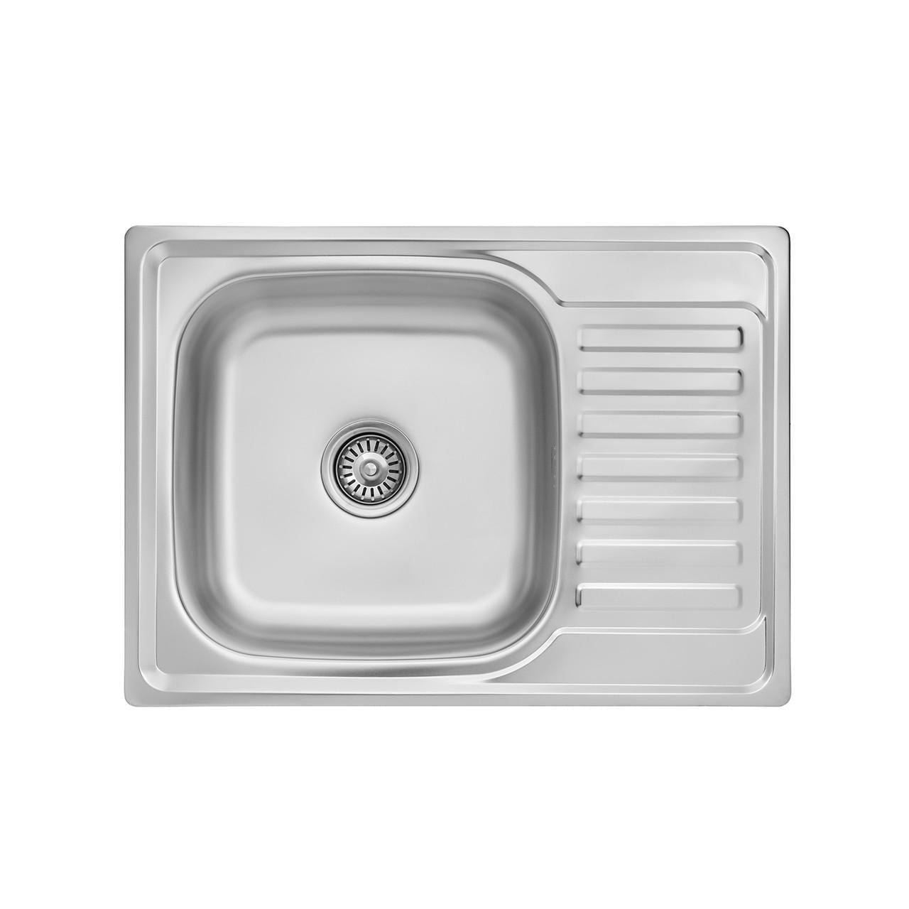 Мойка для кухни Kroner KRP Satin 6950 0,8 мм
