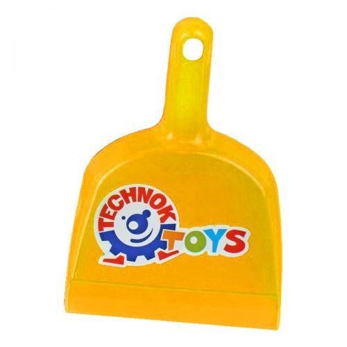 Совок пластик 13,5х20х2,5 см Жовтий (2987)