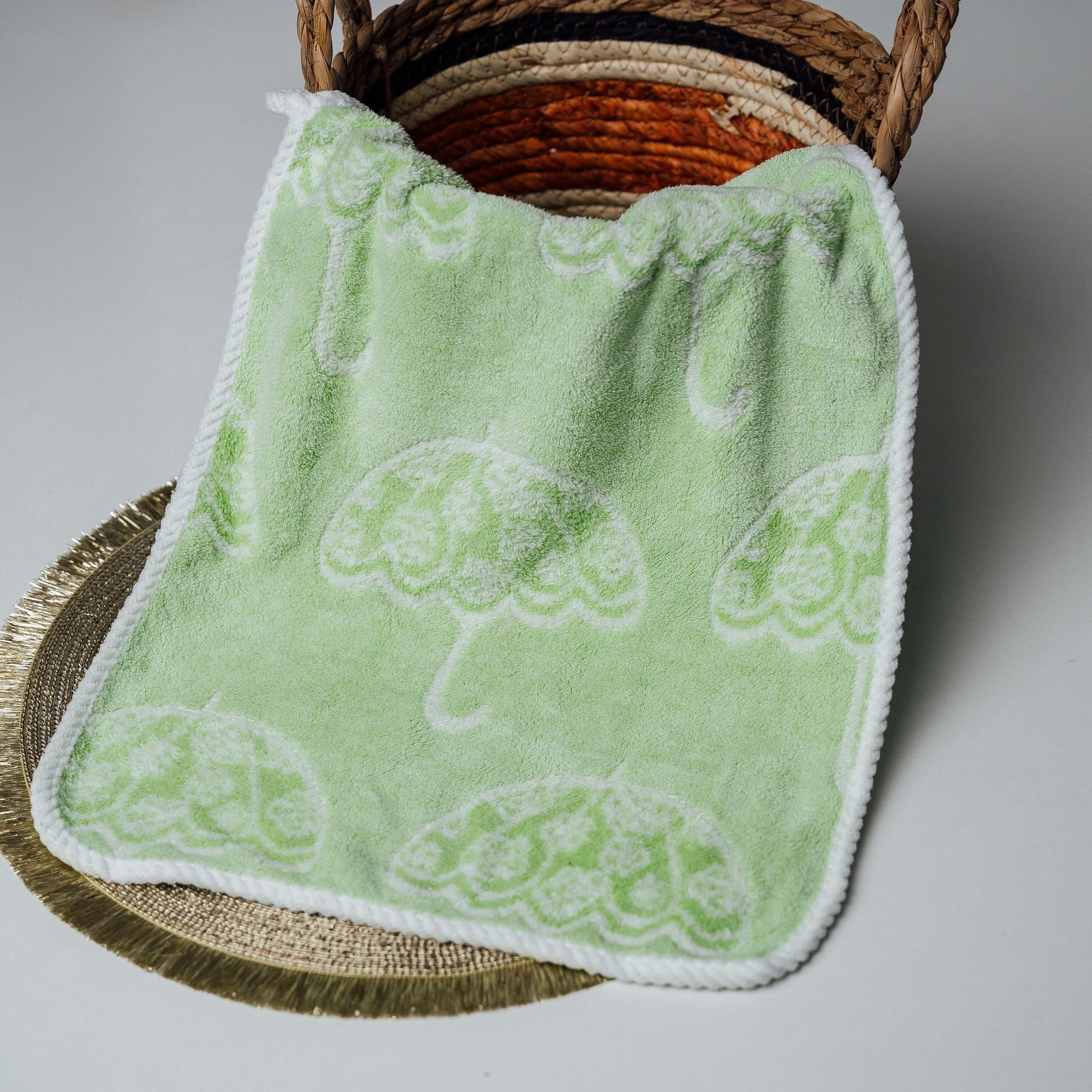 Полотенце кухонный зонтик 35х75 см Светло-зеленый (87184)