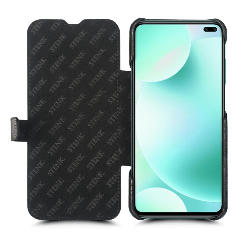 Чехол книжка Stenk Premium для Xiaomi Redmi K30 5G Черный (68603)
