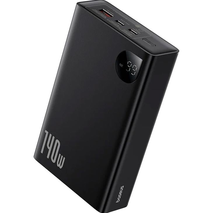 Зовнішній акумулятор Baseus Adaman Digital Display 24000 mAh 140W Black (P10021508113-00) - фото 3