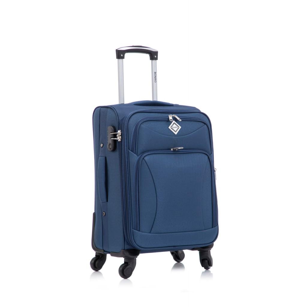 Валіза Bonro Tourist 4 колеса Синій (1013200112)
