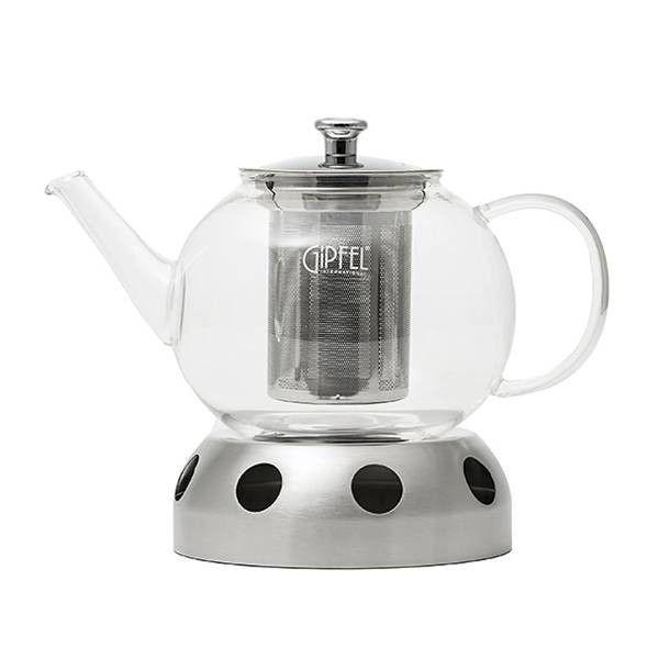 Заварювальний чайник GIPFEL з підставкою для підігріву 600 мл (7084)