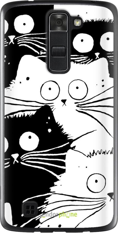 Чехол на LG K7 Коты v2 (3565u-451-42517)