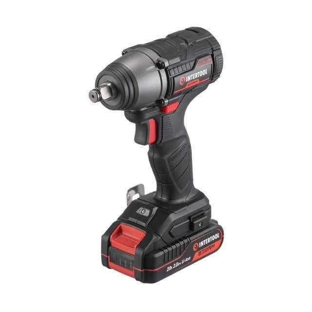 Гайкокрут ударний акумуляторний Intertool WT-0364 20В 300Нм 2500об/хв