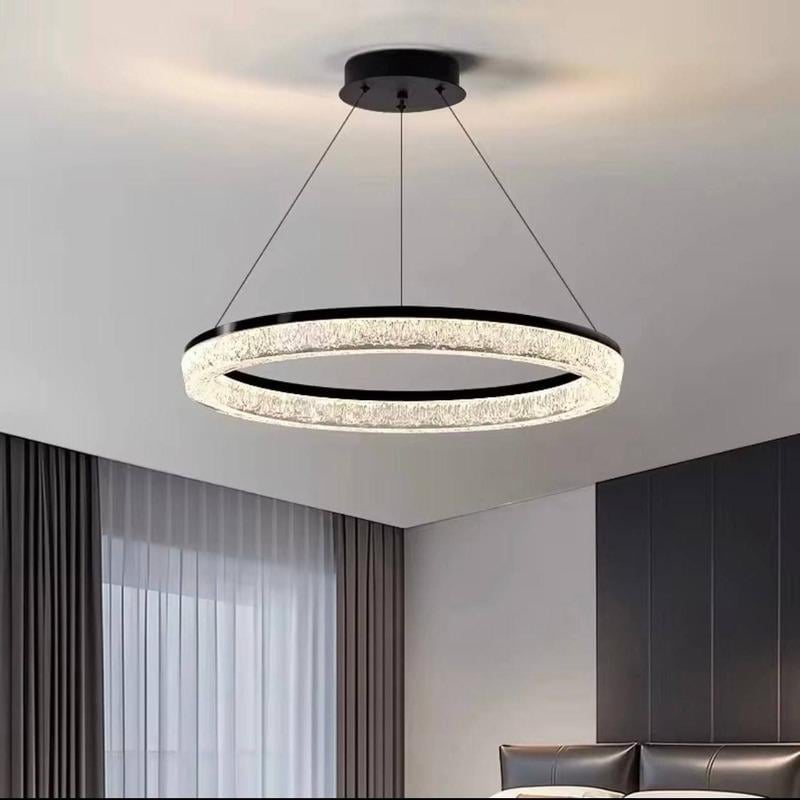 Люстра светодиодная Zilini P8896/600 75W Черный (33285011)