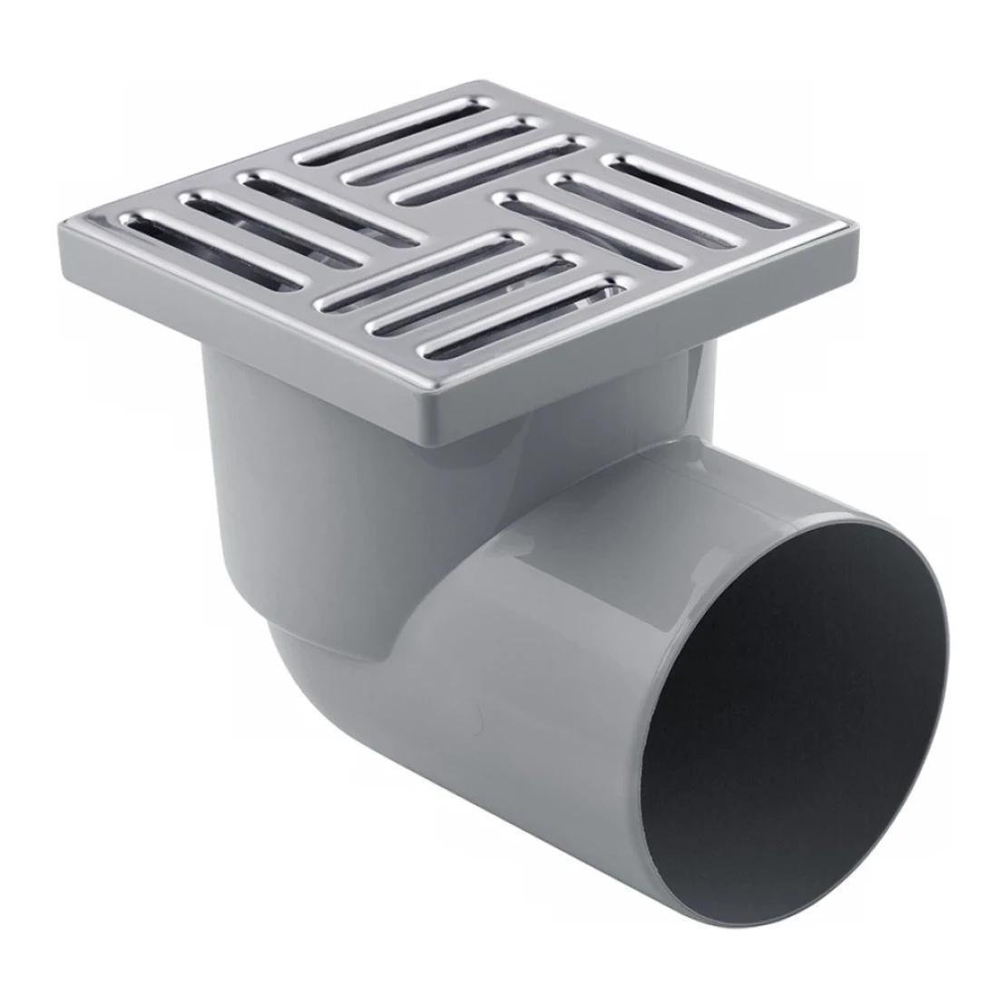 Трап Ani Plast TА1112EU з горизонтальним випуском 110 мм з решіткою 15х15 см (CV009900) Трап Ani Plast TА1112EU з горизонтальним випуском 110 мм з решіткою 15х15 см (CV009900)