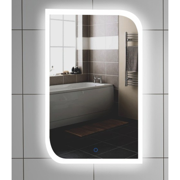 Зеркало прямоугольное для ванной комнаты Insana 136 с LED-подсветкой 60х80 см (А0047418)