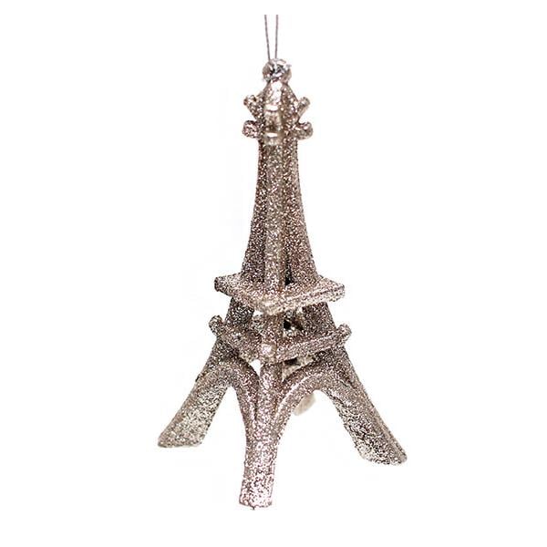 Елочное украшение Эйфелева Башня BonaDi (788-297)