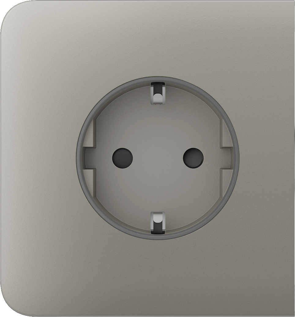 Панель боковая для встроенной розетки Ajax SideCover Basic Olive (16974)