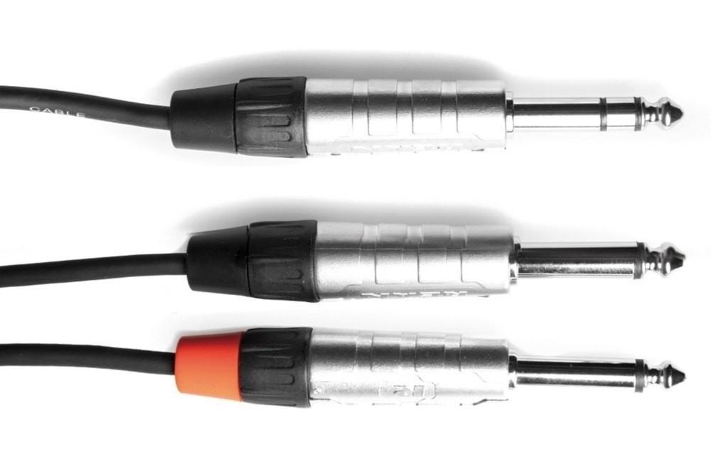 ᐉ Кабель инсертный GEWA Pro Line Stereo Jack 6,3 мм/2x Mono Jack
