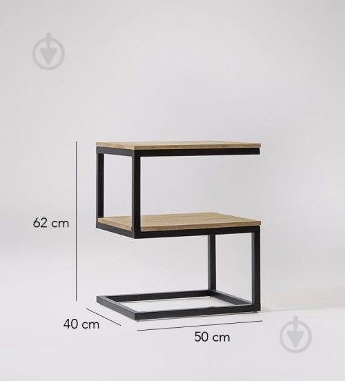 Столик журнальный, кофейный GoodsMetall из металла в стиле Loft "Архимед"