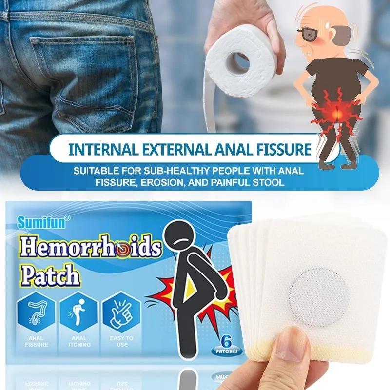 Пластыри для лечения геморроя Sumifun Hemorrhoids Patch 6 шт. - фото 5 Пластыри для лечения геморроя Sumifun Hemorrhoids Patch 6 шт. - фото 5