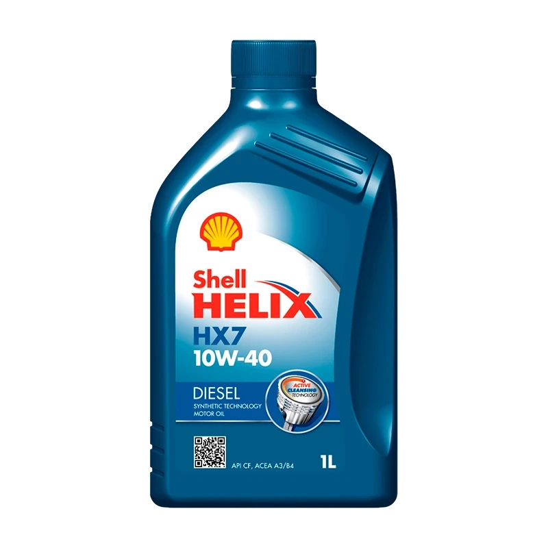 Моторное масло Shell Helix HX7 Diesel 10W-40 1 л (550046646)