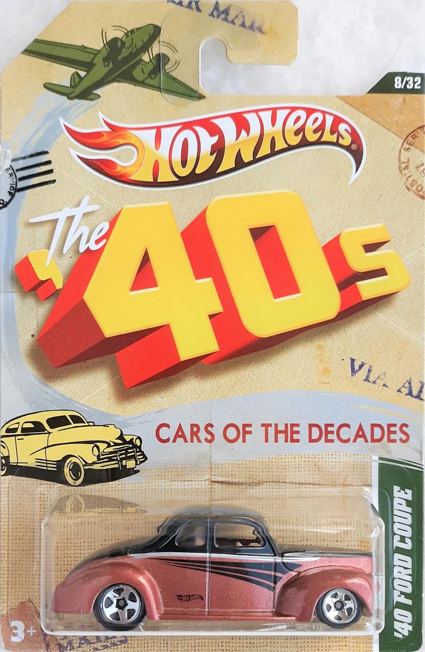 Игрушечная машинка Hot Wheels 40 Ford Coupe 2012 Cars of the Decades 8/32 The 40s (W3990)