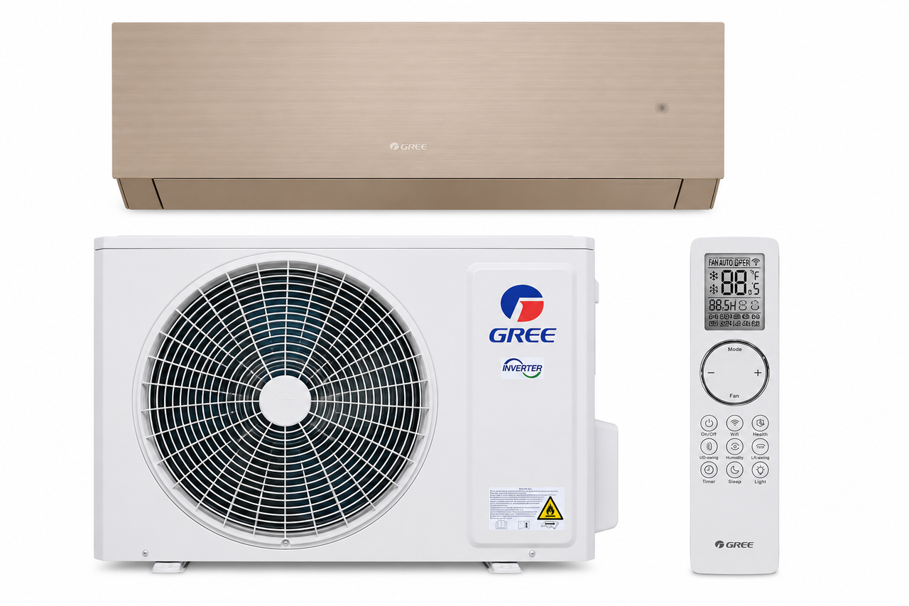 Кондиционер Gree Clivia Inverter Champagne GWH18AUDXD-K6DNA1A
