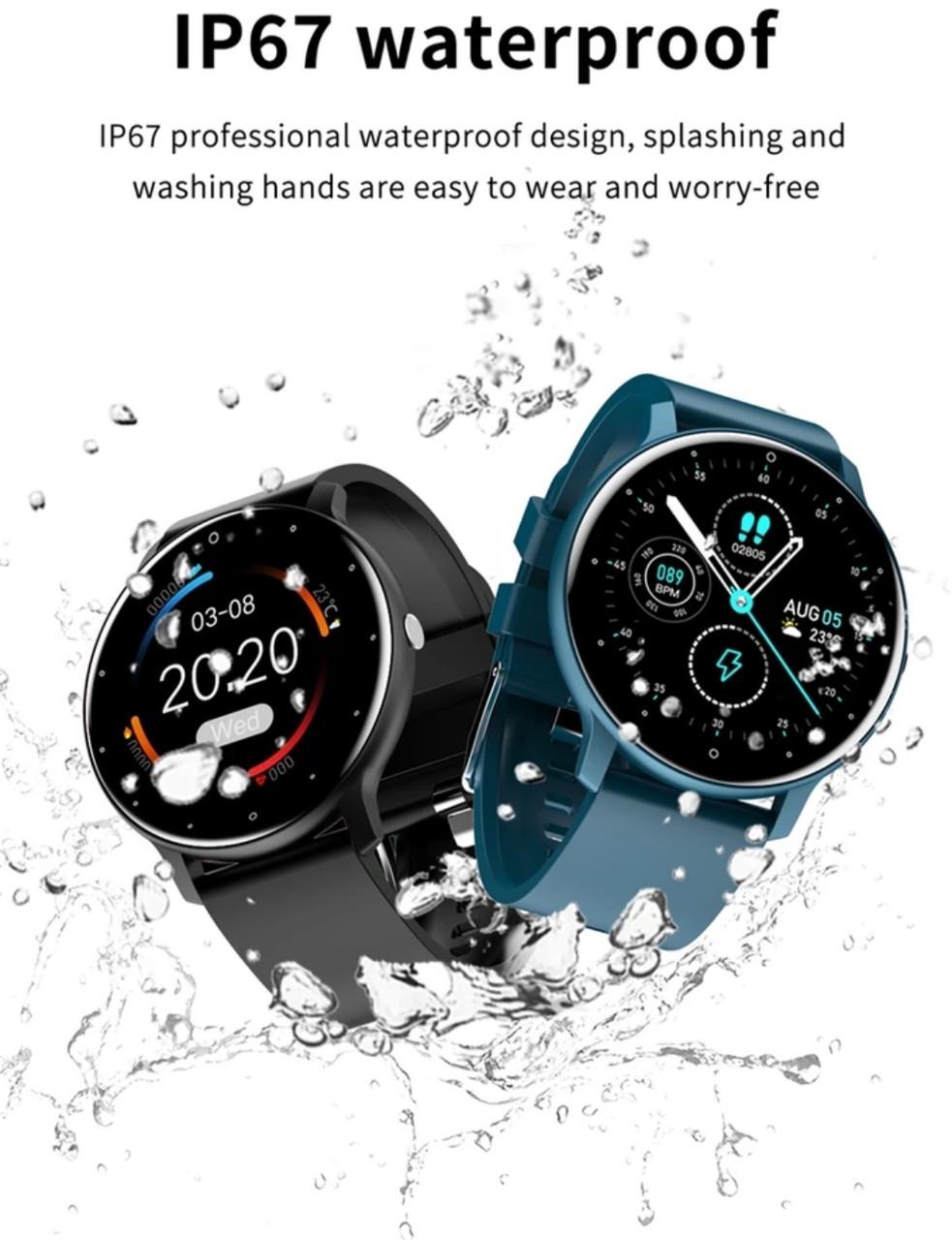 Наручний годинник Lige 0223B Smart Watch Чорний (000168) - фото 8