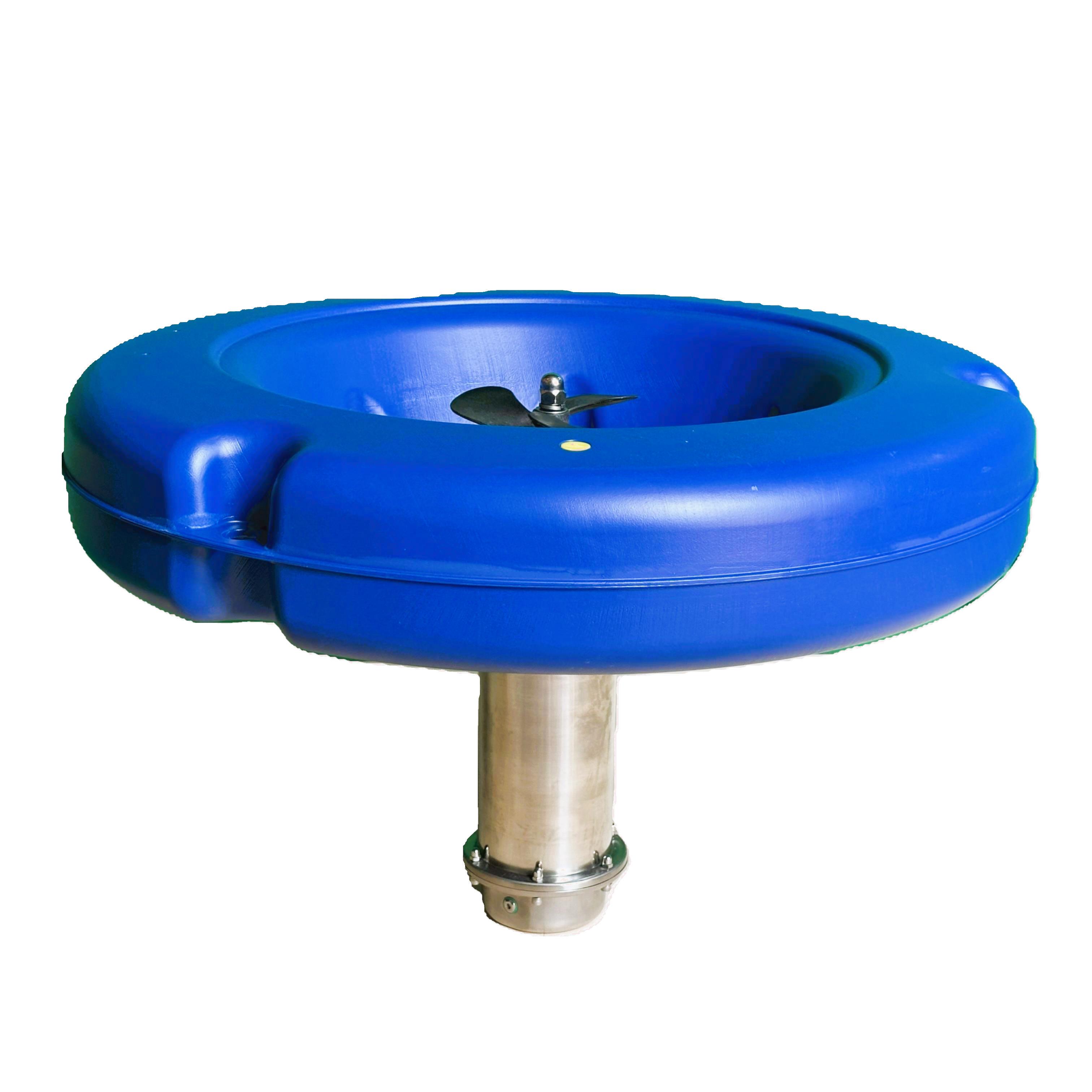 Фонтан-аэратор плавающий для пруда купольный YASSEN DOME SUBMERSIBLE SURGE AE-1.5 1,5 кВт/220В 3 крыльчатки