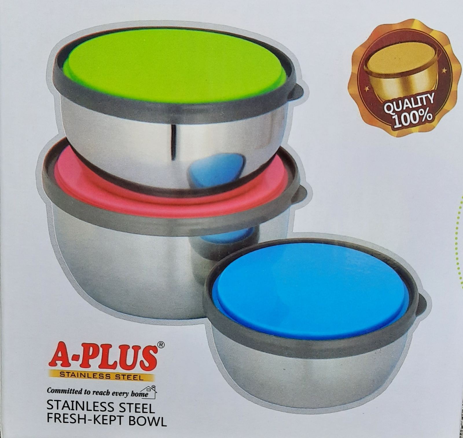 Набір судочків A-PLUS 2058 з нержавіючої сталі 3 шт. (611365b92bb0b30545288260) - фото 2 Набір судочків A-PLUS 2058 з нержавіючої сталі 3 шт. (611365b92bb0b30545288260) - фото 2